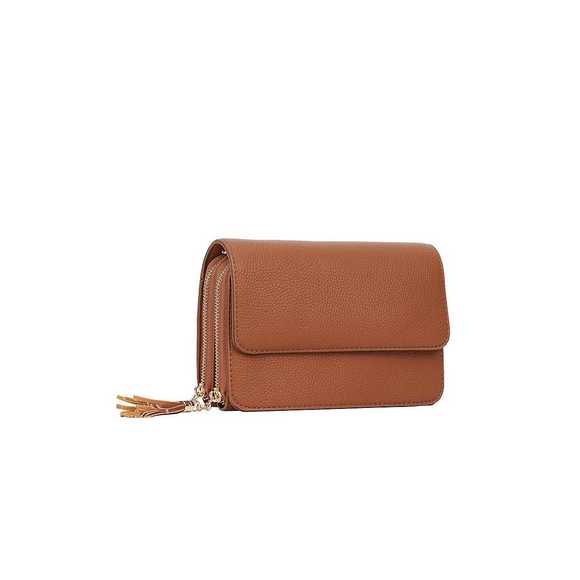 Chic Smooth Tassel Crossbody Bag - Picture 8 of 11